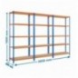 PACK 3 MADERCLICK 5/500 AZUL/NARANJA/MADERA