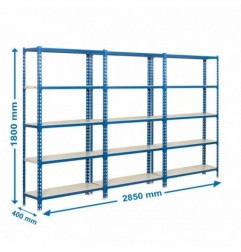 PACK 3 SIMONCLICK 5/400 AZUL/BLANCO