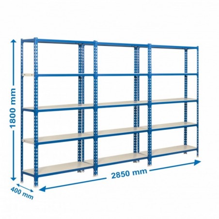 PACK 3 SIMONCLICK 5/400 AZUL/BLANCO
