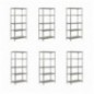 PACK 6 MADERCLICK MINI 5/400 GALVANIZADA