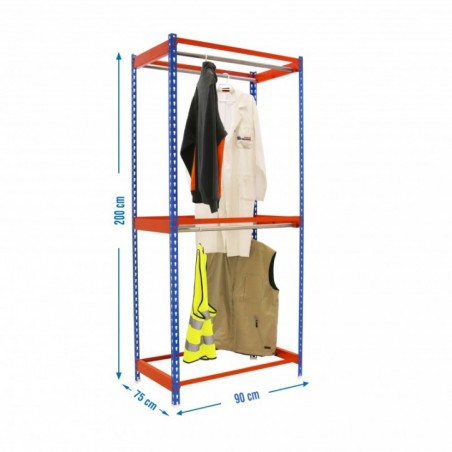 SIMONCLOTHING DOUBLE 2/209075 AZUL/NARANJA