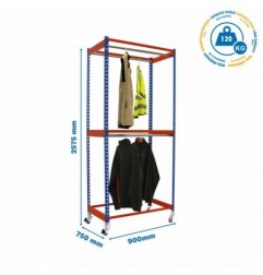SIMONCLOTHING DOUBLE MOB. 2/259075 AZUL/NARANJ