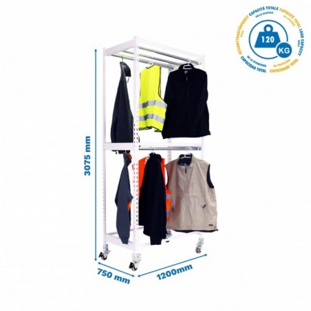SIMONCLOTHING DOUBLE MOB. 3/301275 BLANCO