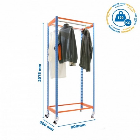 SIMONCLOTHING SINGLE MOB. 2/209050 AZUL/NARANJ