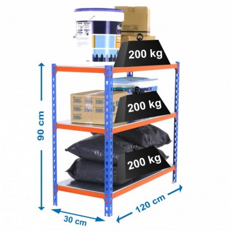 SIMONCLICK MEGAPLUS 3/300 900 AZUL/NARANJ/GAL