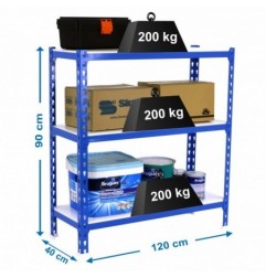 SIMONCLICK MEGAPLUS 3/400 900 AZUL/BLANCO