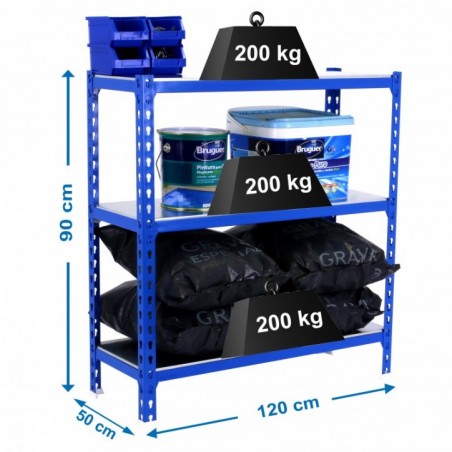SIMONCLICK MEGAPLUS 3/500 900 AZUL/GALVA