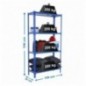 SIMONCLICK MEGAPLUS 4/300 1500 AZUL/GALVA