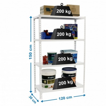 SIMONCLICK MEGAPLUS 4/300 1500 BLANCO/BLANCO