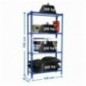SIMONCLICK MEGAPLUS 4/400 1500 AZUL/BLANCO