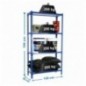 SIMONCLICK MEGAPLUS 4/500 1500 AZUL/BLANCO