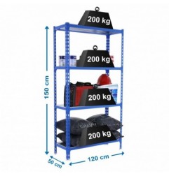 SIMONCLICK MEGAPLUS 4/500 1500 AZUL/GALVA