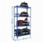SIMONCLICK MEGAPLUS 4/500 1500 AZUL/GALVA