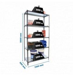 SIMONCLICK MEGAPLUS 5/500 ANTRACITA/GALVA