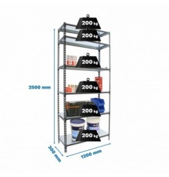 SIMONCLICK MEGAPLUS 6/300 2500 ANTRACITA/GALVA