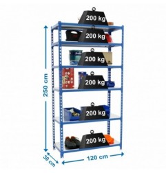 SIMONCLICK MEGAPLUS 6/300 2500 AZUL/GALVA