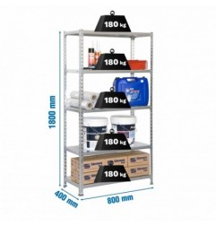 SIMONCLICK MINI 5/400 GRIS/GRIS