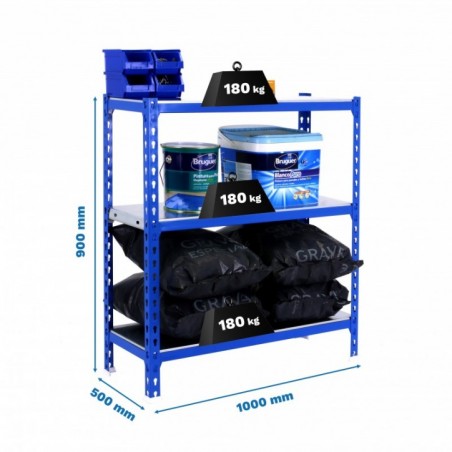 SIMONCLICK PLUS 3/500 900 AZUL/GALVA