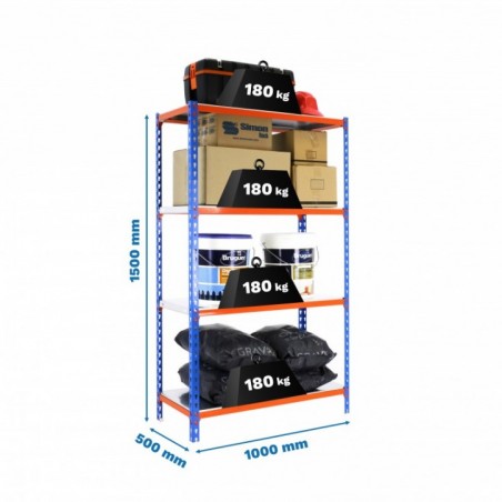 SIMONCLICK PLUS 4/500 1500 AZUL/NARANJA/GALVA