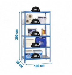 SIMONCLICK PLUS 5/300 AZUL/GALVA