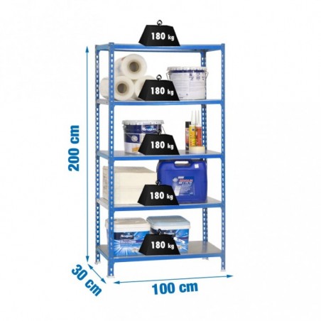 SIMONCLICK PLUS 5/300 AZUL/GALVA
