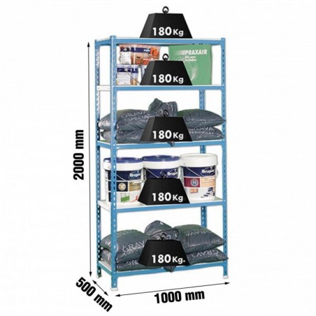SIMONCLICK PLUS 5/500 AZUL/BLANCO