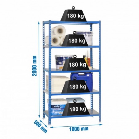 SIMONCLICK PLUS 5/500 AZUL/GALVA
