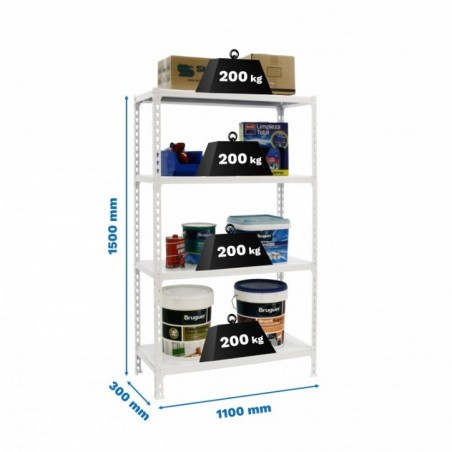 SIMONCLICK SUPERPLUS 4/300 1500 BLANCO/BLANCO