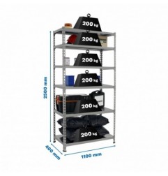 SIMONCLICK SUPERPLUS 6/400 GRIS/GRIS