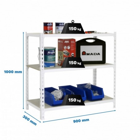 MADERCLICK 3/300 1000 BLANCO/MADERA