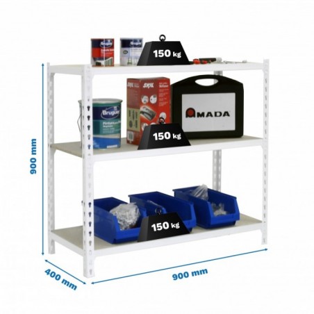 MADERCLICK 3/400 900 BLANCO/MADERA