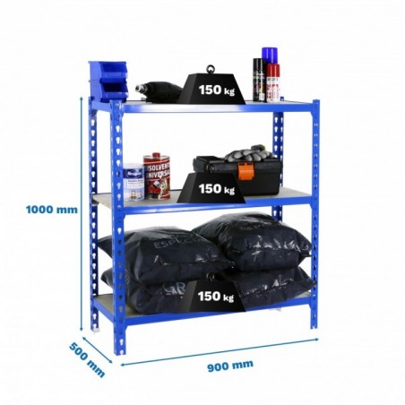 MADERCLICK 3/500 1000 AZUL/MADERA
