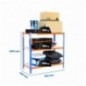 MADERCLICK 3/500 1000 AZUL/NARANJA/MADERA