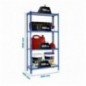 MADERCLICK 4/400 1500 AZUL/MADERA