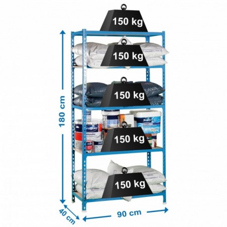 MADERCLICK 5/400 AZUL/MADERA