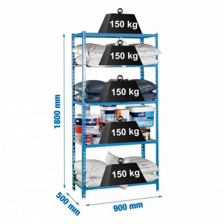 MADERCLICK 5/500 AZUL/MADERA