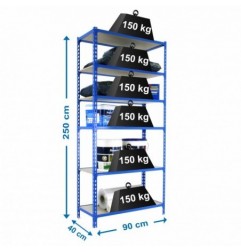 MADERCLICK 6/400 AZUL/MADERA