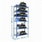 MADERCLICK 6/400 AZUL/MADERA