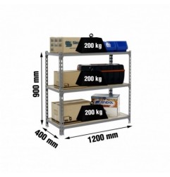 MADERCLICK MEGAPLUS 3/400 900 GRIS/MADERA