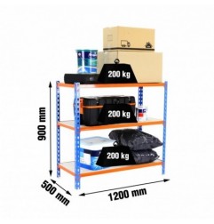 MADERCLICK MEGAPLUS 3/500 900 AZUL/NARANJ/MAD