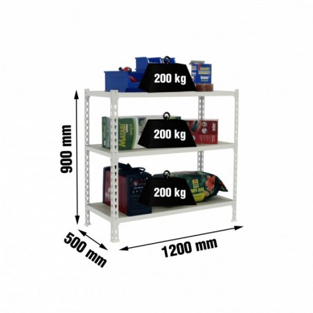 MADERCLICK MEGAPLUS 3/500 900 BLANCO/MADERA