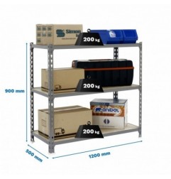 MADERCLICK MEGAPLUS 3/500 900 GALVA/MADERA