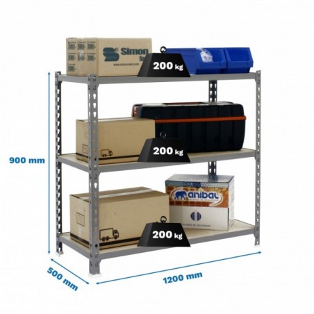 MADERCLICK MEGAPLUS 3/500 900 GALVA/MADERA