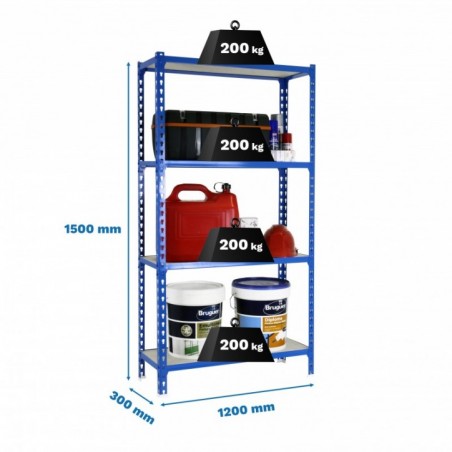 MADERCLICK MEGAPLUS 4/300 1500 GRIS/MADERA
