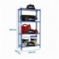 MADERCLICK MEGAPLUS 4/300 1500 GRIS/MADERA