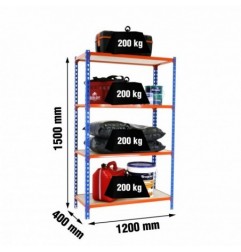 MADERCLICK MEGAPLUS 4/400 1500 AZUL/NARA/MAD