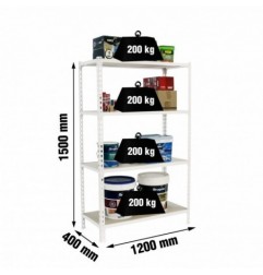 MADERCLICK MEGAPLUS 4/400 1500 BLANCO/MADERA