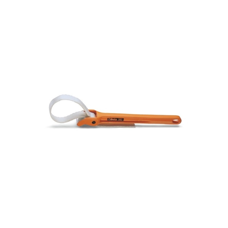 383/1 Llave de correa de palanca reversible de acero forjado