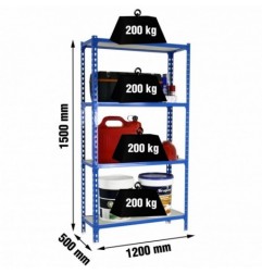 MADERCLICK MEGAPLUS 4/500 1500 AZUL/MADERA