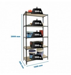 MADERCLICK MEGAPLUS 5/300 ANTRACITA/MADERA